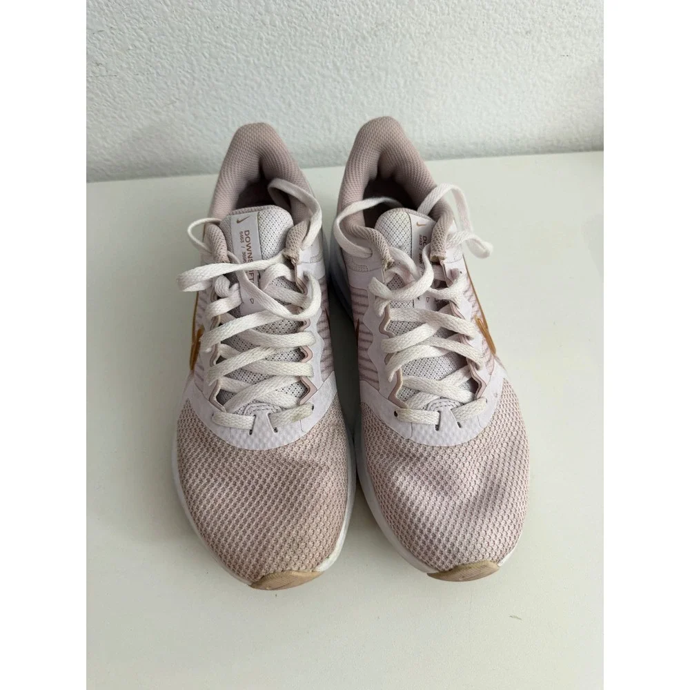 Nike Downshifter 10 Barely Rose Bronze Running Shoes CW3413-500 Womens 6.5